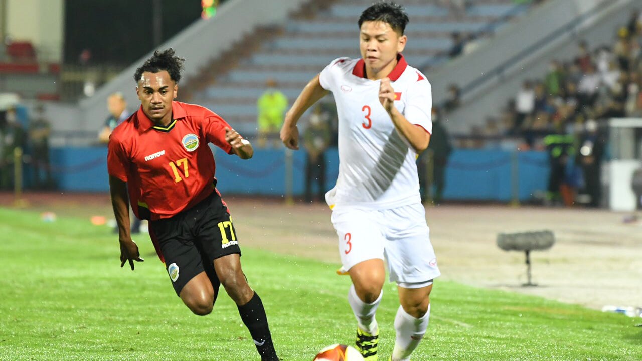 Zenivio Vu Tien Long U23 Vietnam U23 Timor Leste SEA Games 31 2022