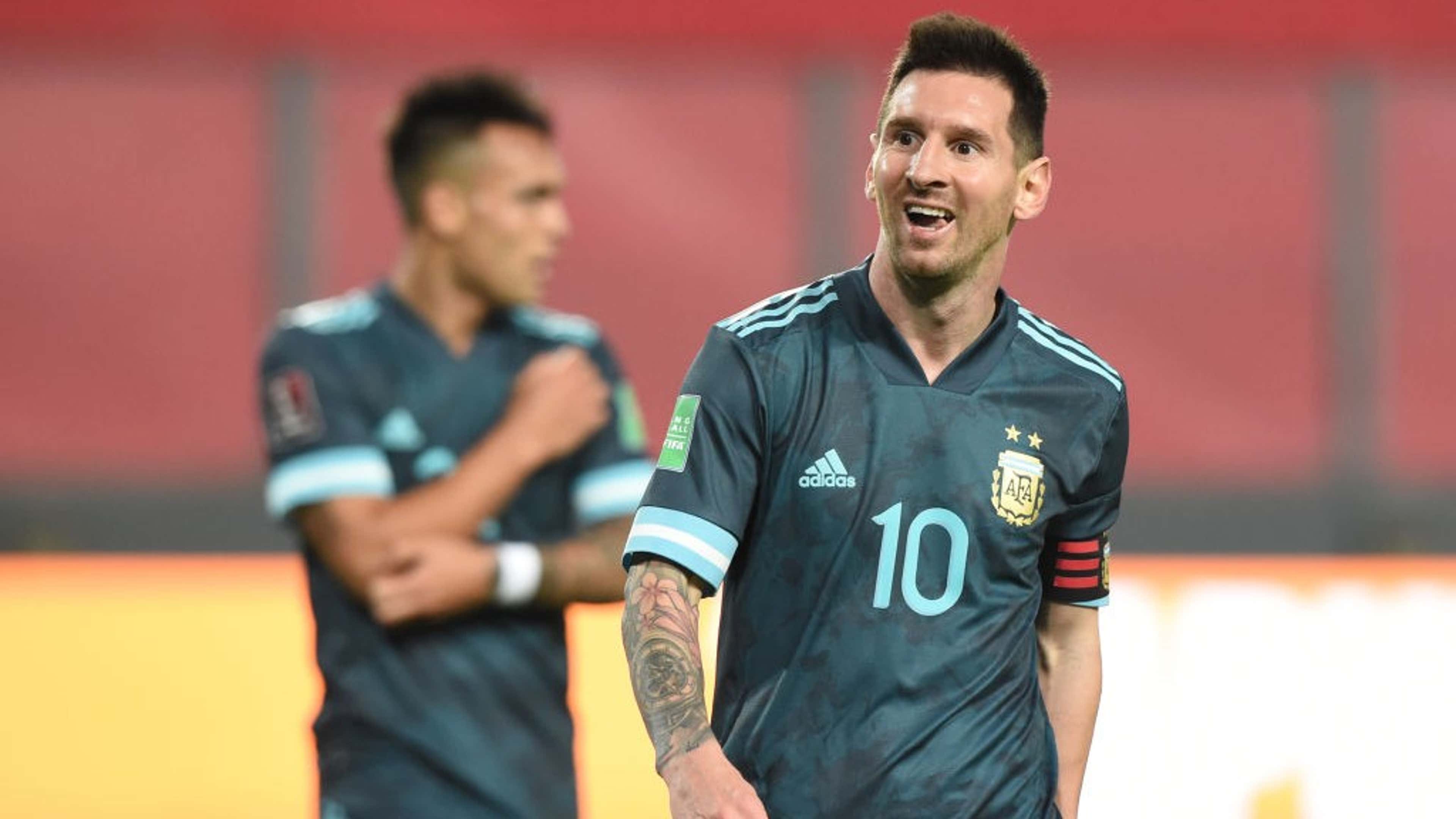 Messi Argentina Peru Eliminatorias 171120