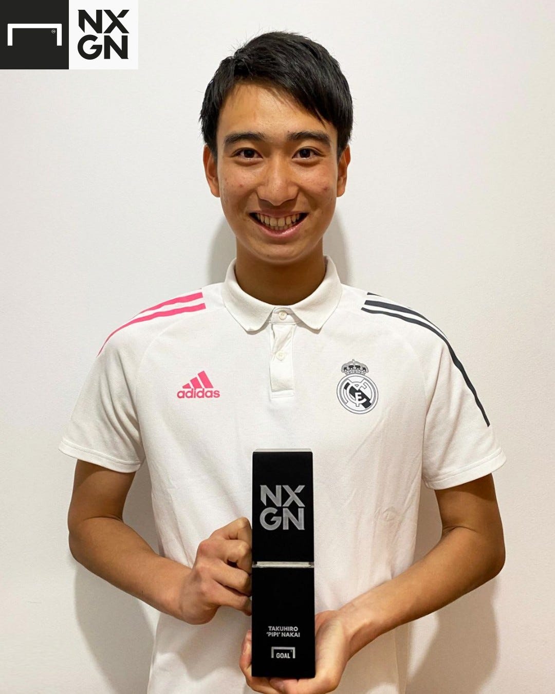 EMBED ONLY Takuhiro Nakai NXGN award GFX