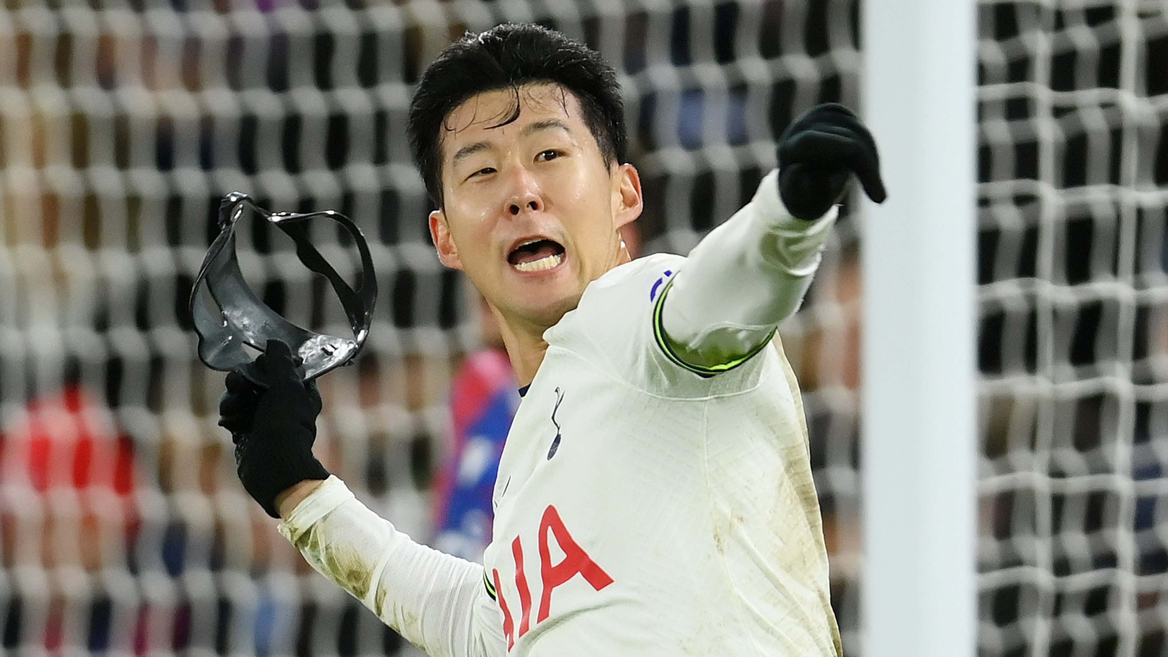 Tottenham star Son Heung-min reveals he can't SEE the ball with mask on -  but wears it because his parents are worried