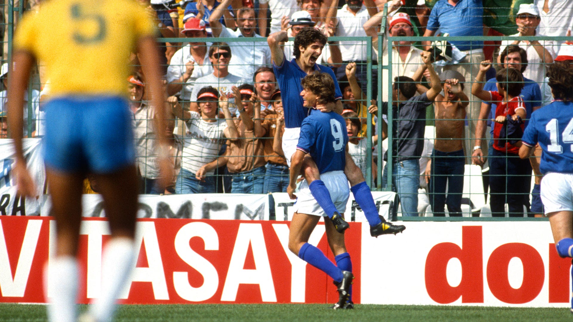 เปาโล รอสซี อิตาลี บราซิล ฟุตบอลโลก 1982