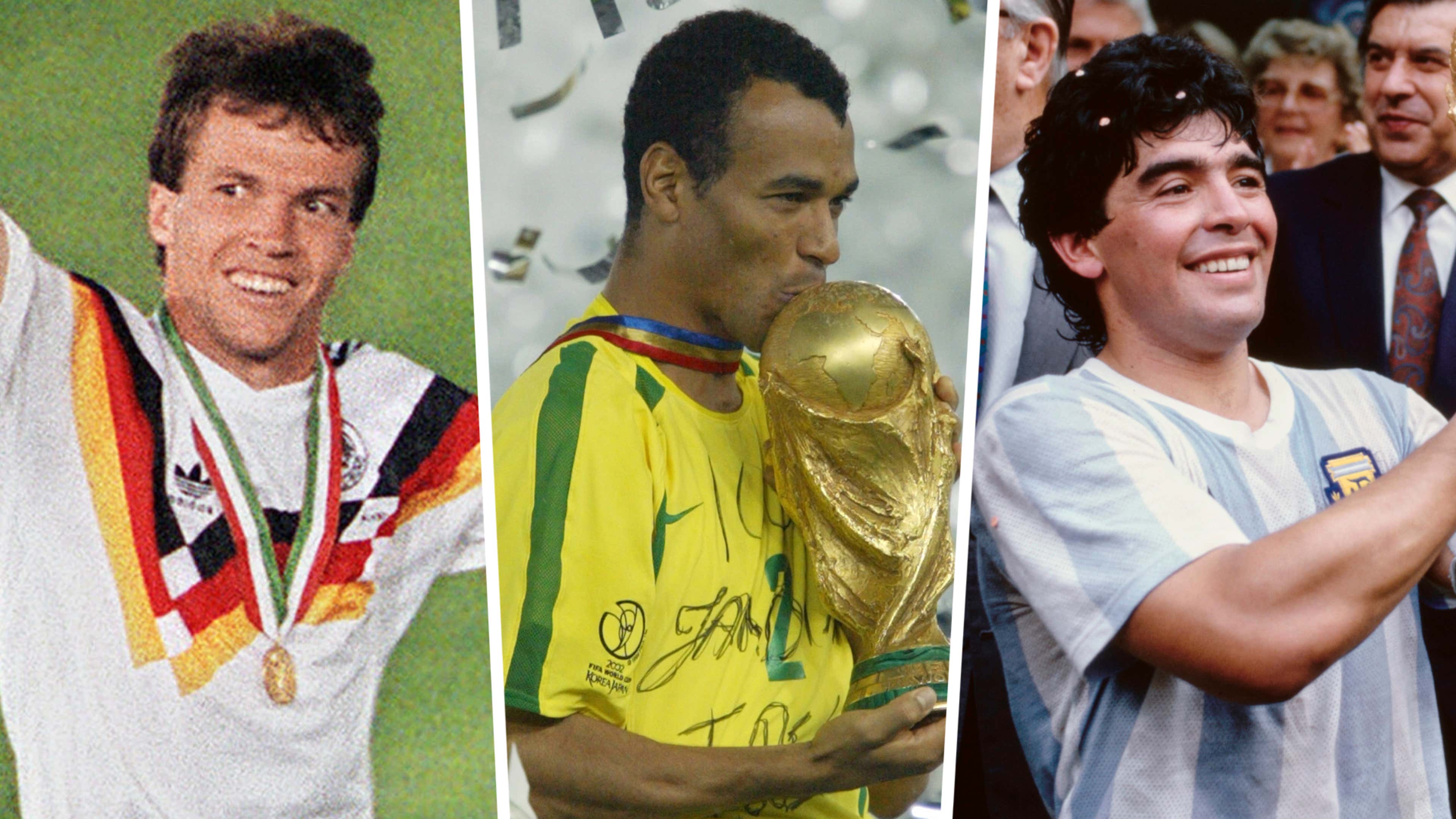 Coupe du monde plus de finales jouées Matthaus Cafu Maradona