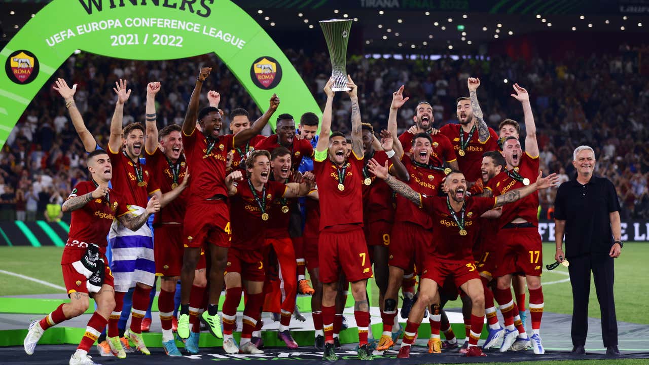 Roma win Conference League final over Feyenoord for first-ever major European tournament title | Goal.com