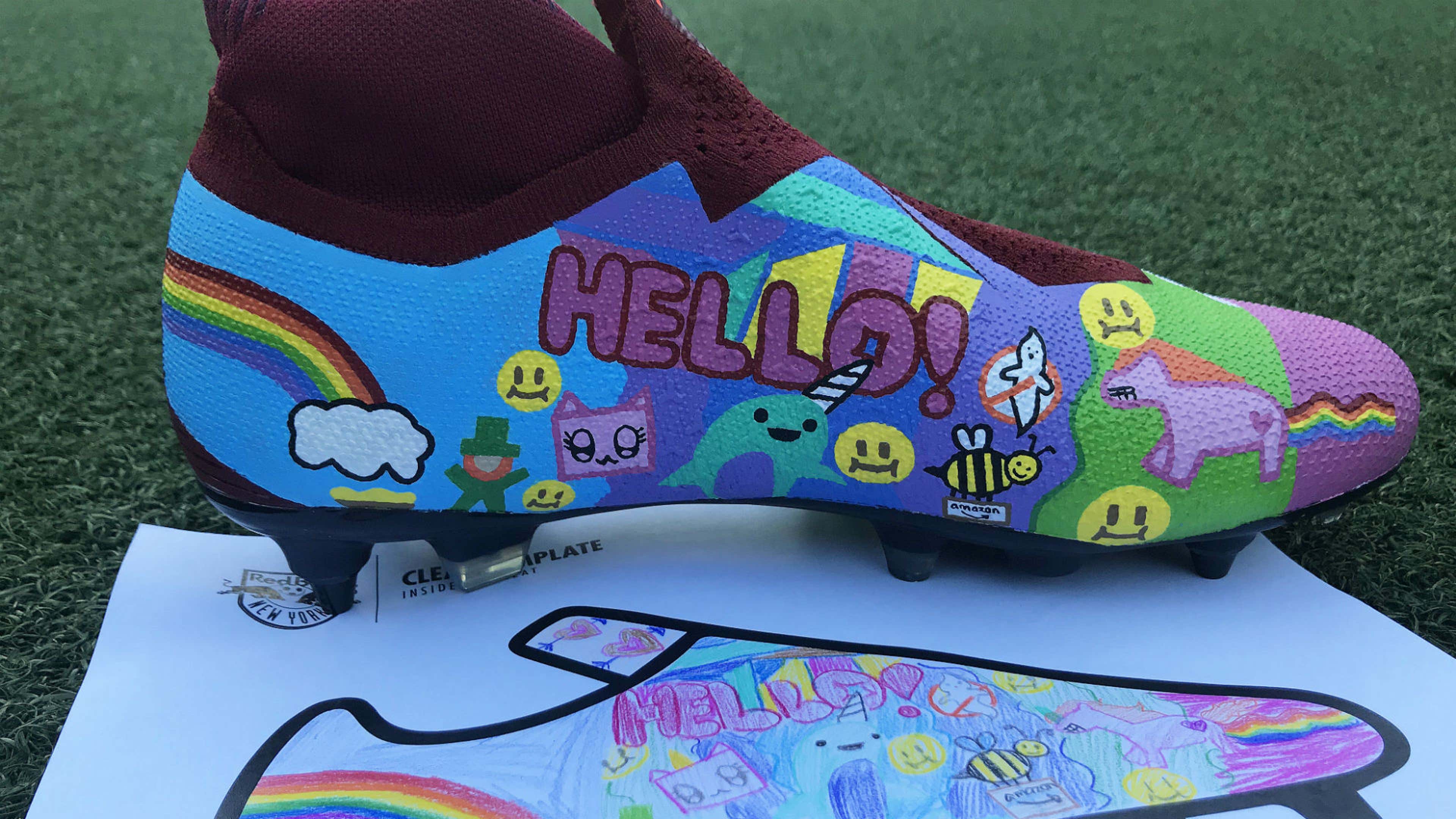 Robles Tackle Kids Cancer boots