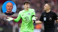 Chelsea goalkeeper Kepa Arrizabalaga can't understand penalty decision in game vs West Ham as Peter Walton discusses incident