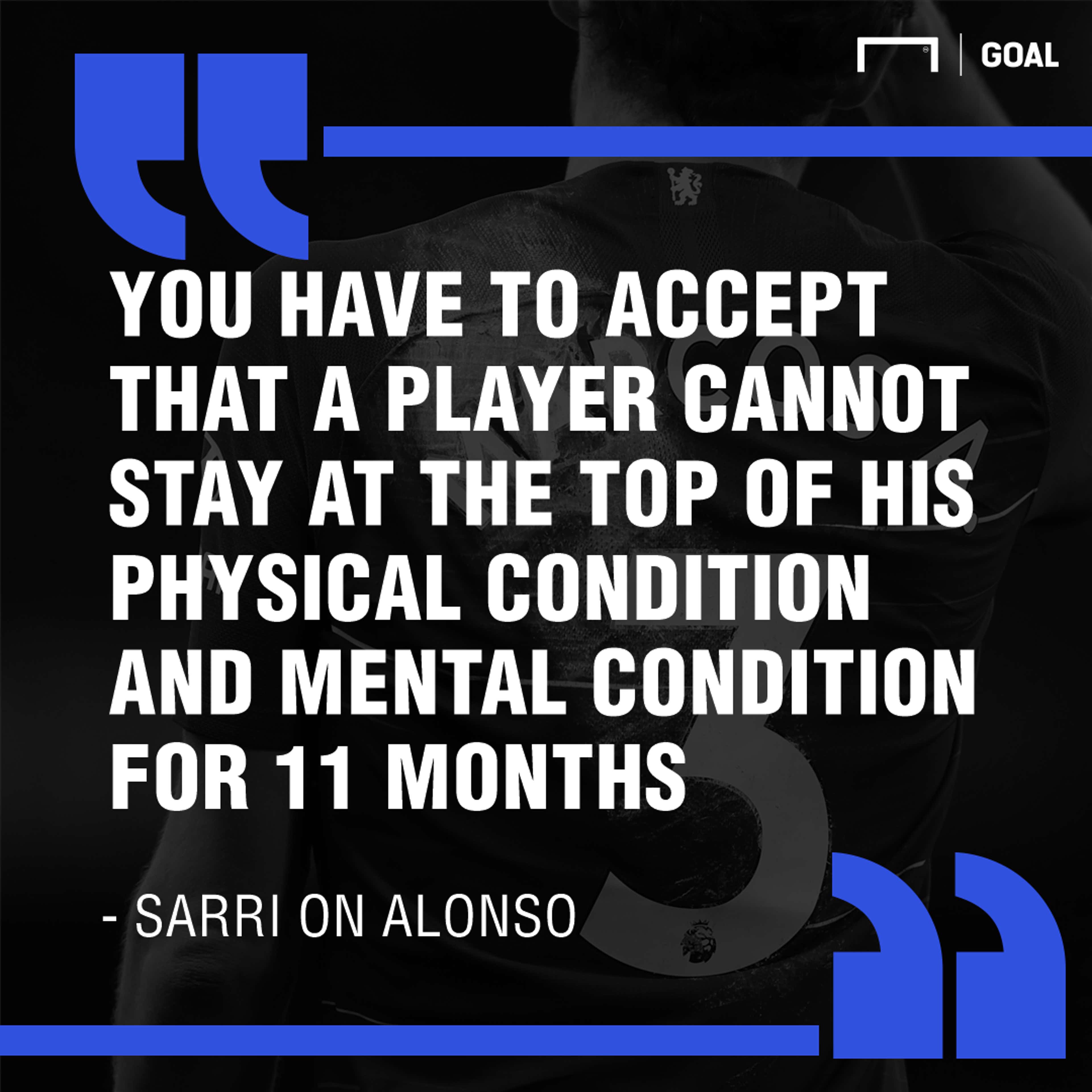 Sarri on Marcos Alonso quote GFX
