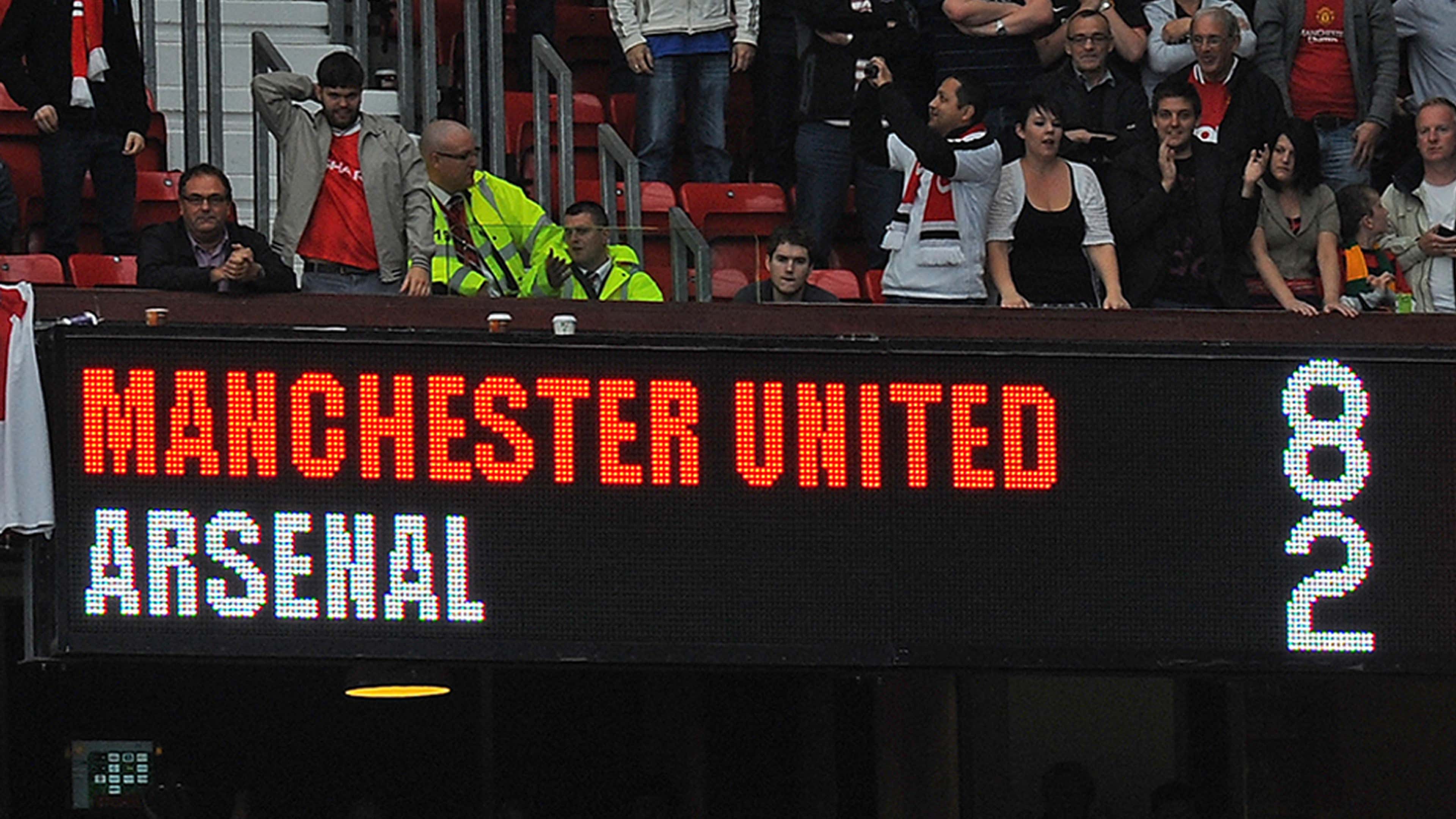 Manchester United Arsenal Premier League 2011-12