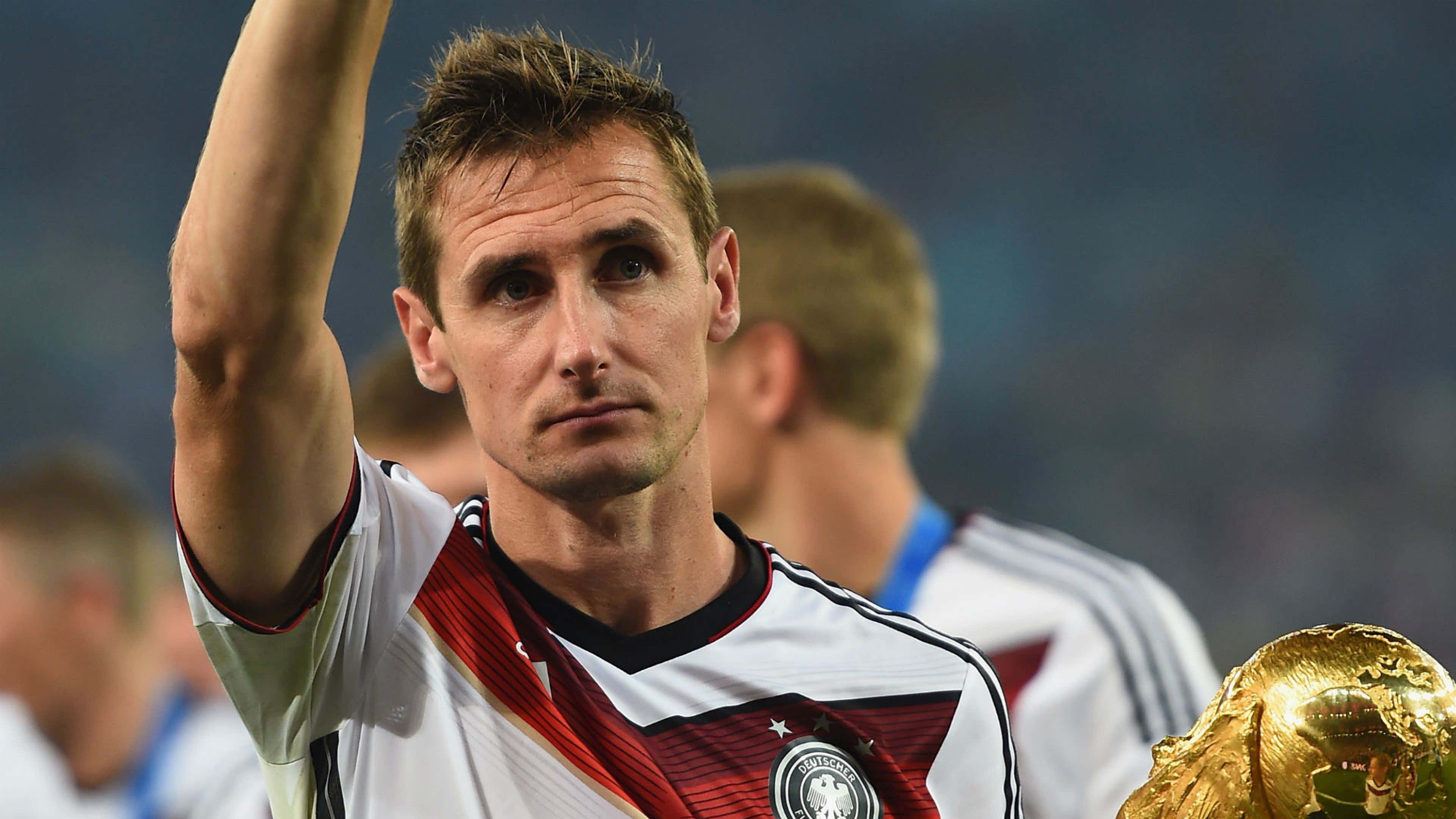 Miroslav Klose é o segundo maior artilheiro da Alemanha de todos