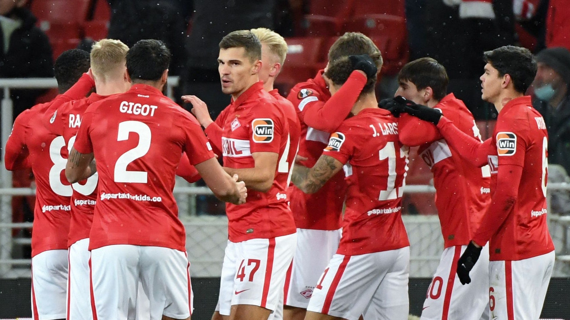 Spartak Moscou próximo de ser eliminado da Liga Europa 