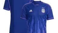 Nueva Camiseta Argentina Suplente 2022 Mundial Qatar
