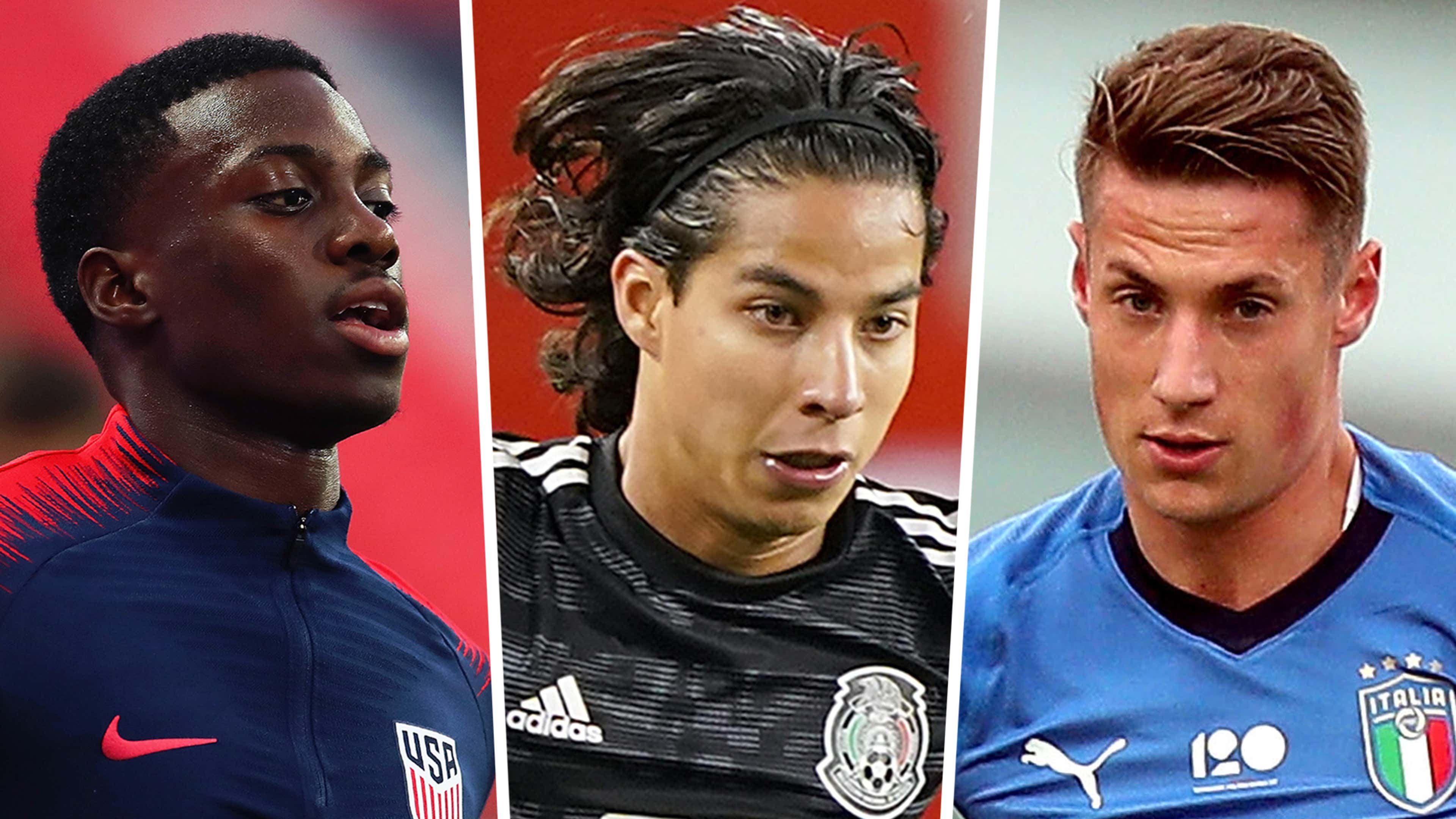 Timothy Weah Diego Lainez Andrea Pinamonti