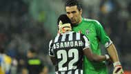 Kwadwo Asamoah & Gianluigi Buffon, Juventus