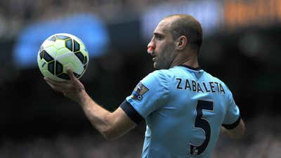 Pablo Zabaleta Manchester City Premier League