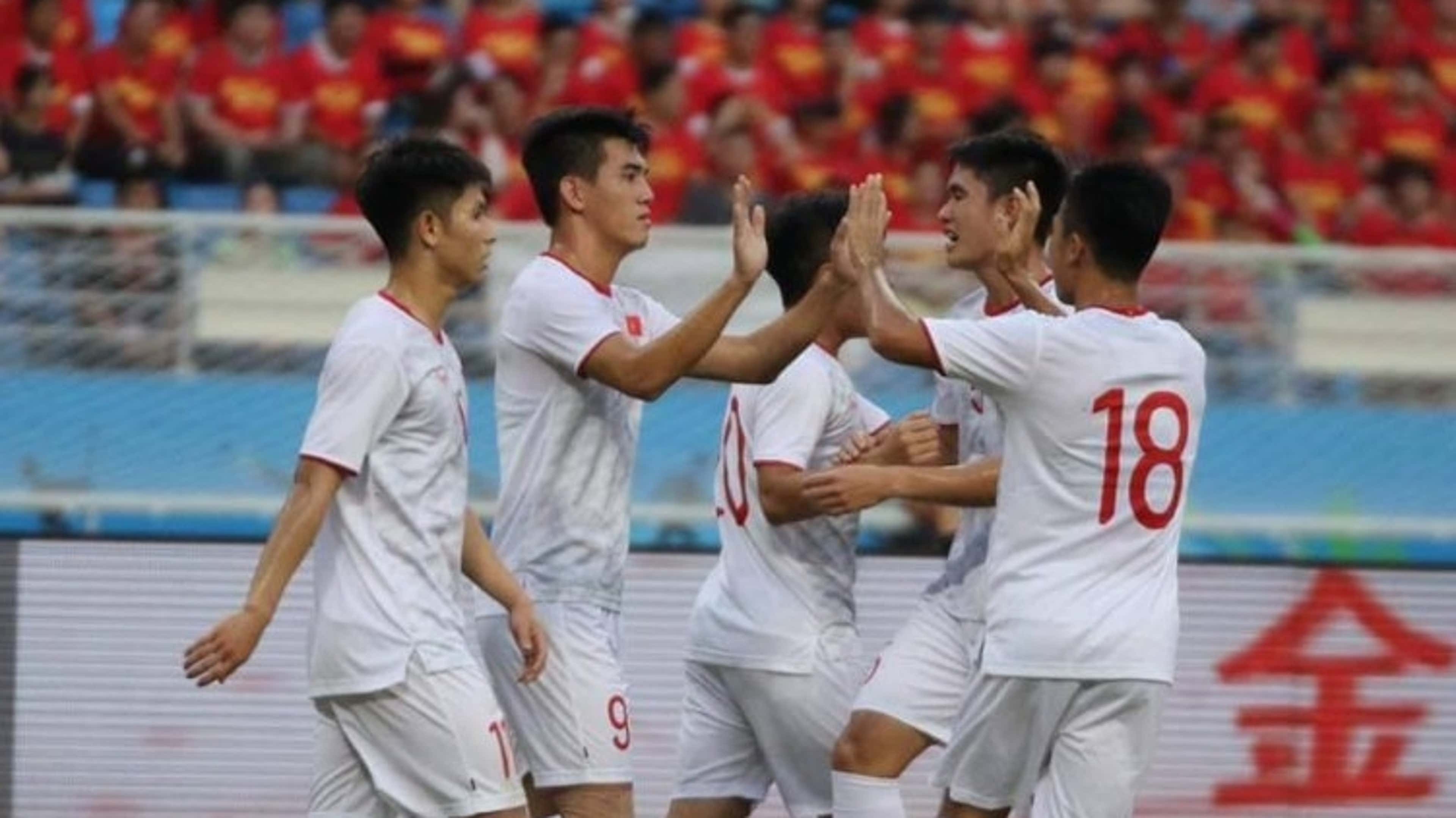 Nguyen Tien Linh U22 Vietnam vs U22 China Friendly Match