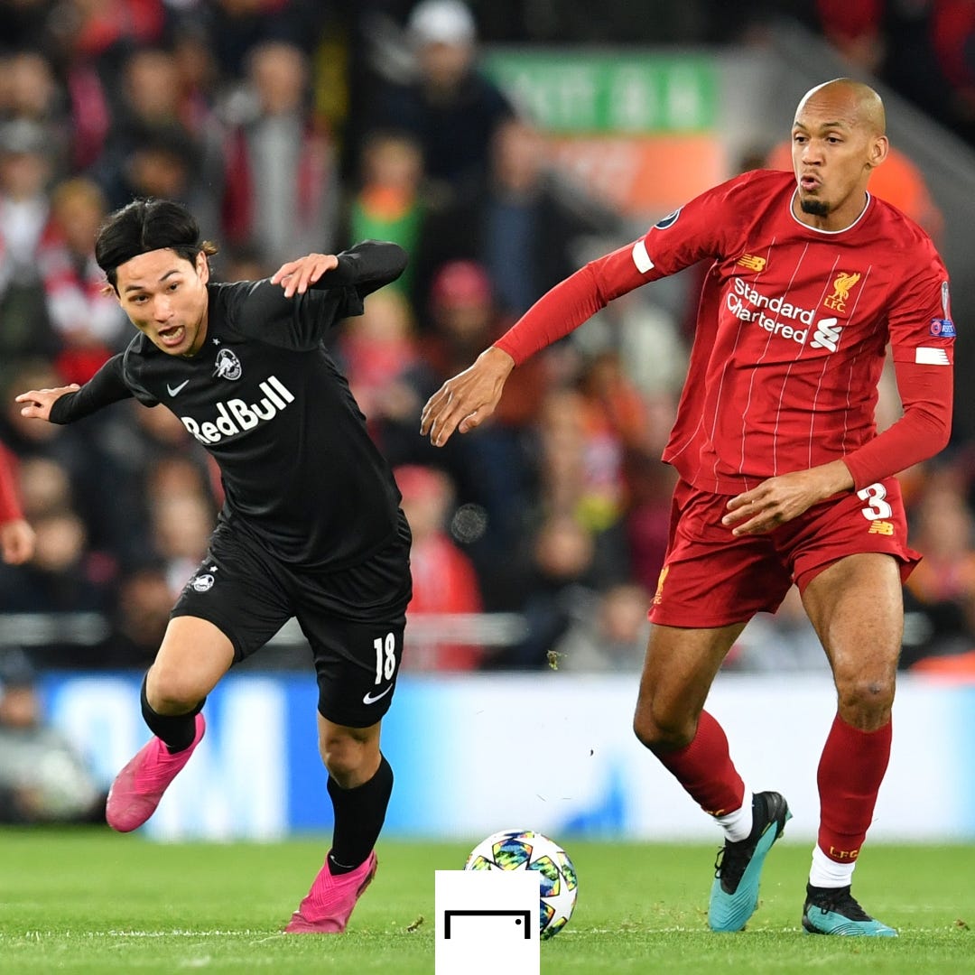 Minamino Fabinho Salzburg Liverpool 2019-20 GFX
