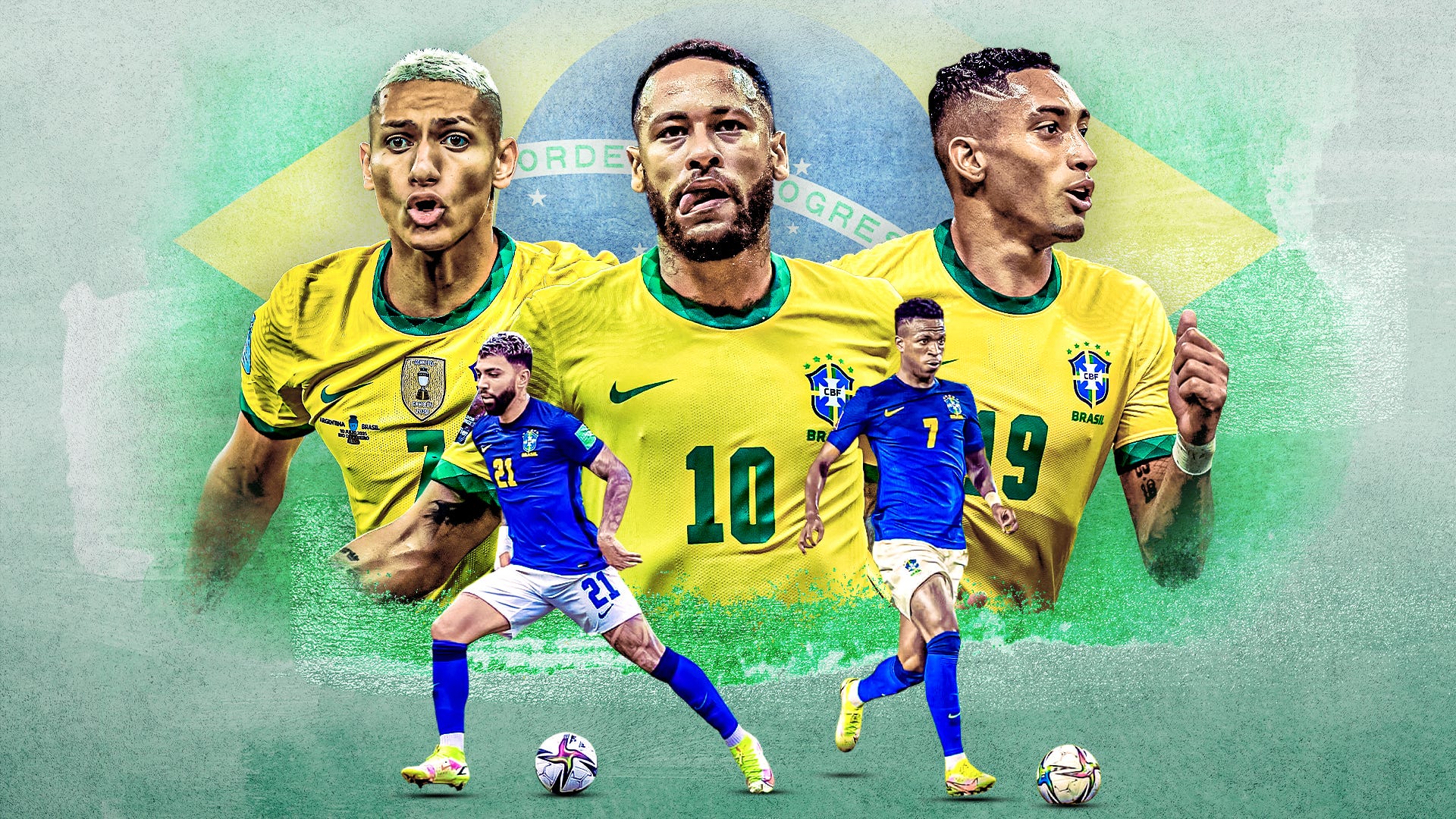 Neymar, Richarlison, Raphinha and the Brazil forwards battling for World  Cup berths | Goal.com US
