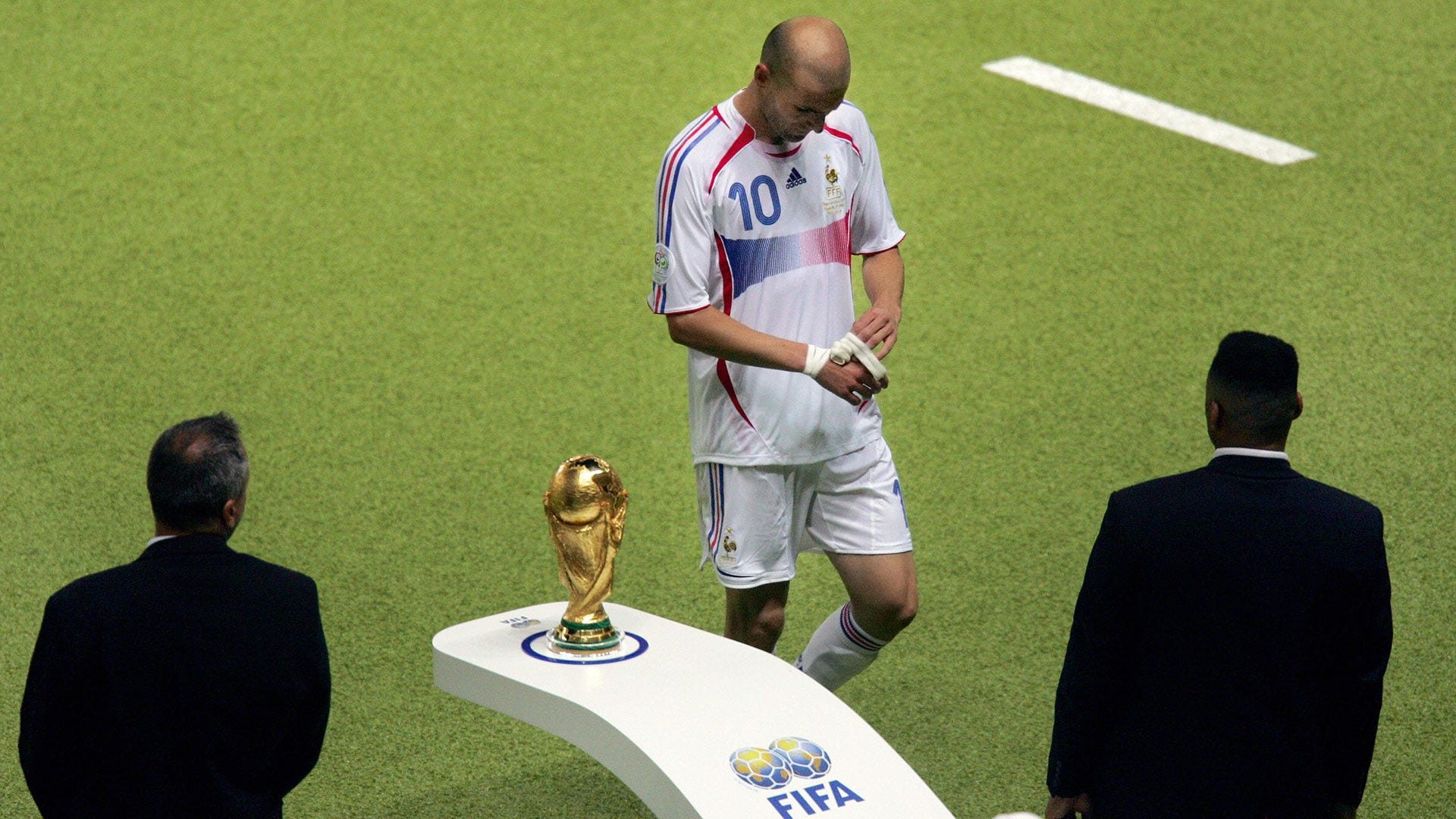 Zinedine Zidane France Italy 2006 World Cup final