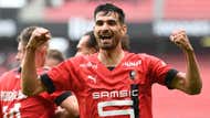 Ligue 1e journée Rennes Ajaccio 2-1 Martin Terrier