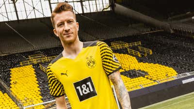 Borussia Dortmund home kit 2021-22 Puma Marco Reus