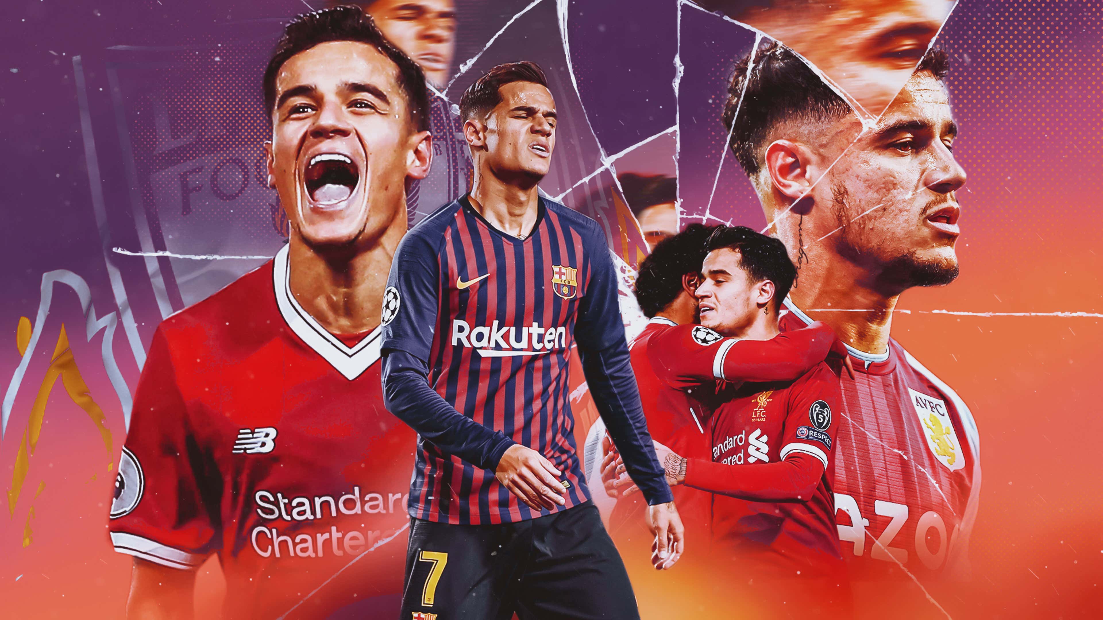 The fall of Philippe Coutinho: From Barcelona's record signing to unwanted by Aston Villa | Goal.com UK