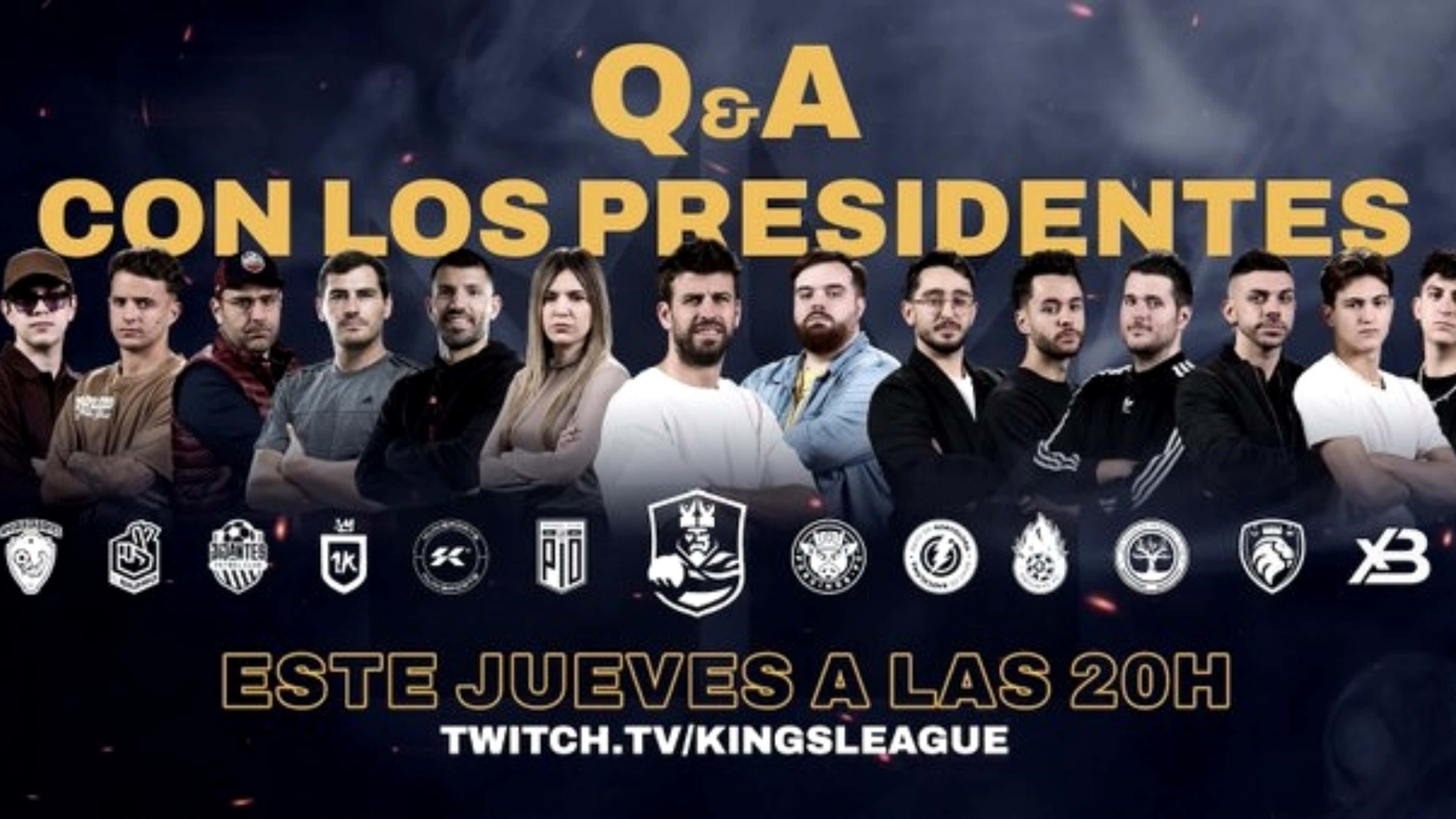 Quiénes son los presidentes de todos los equipos de la Kings