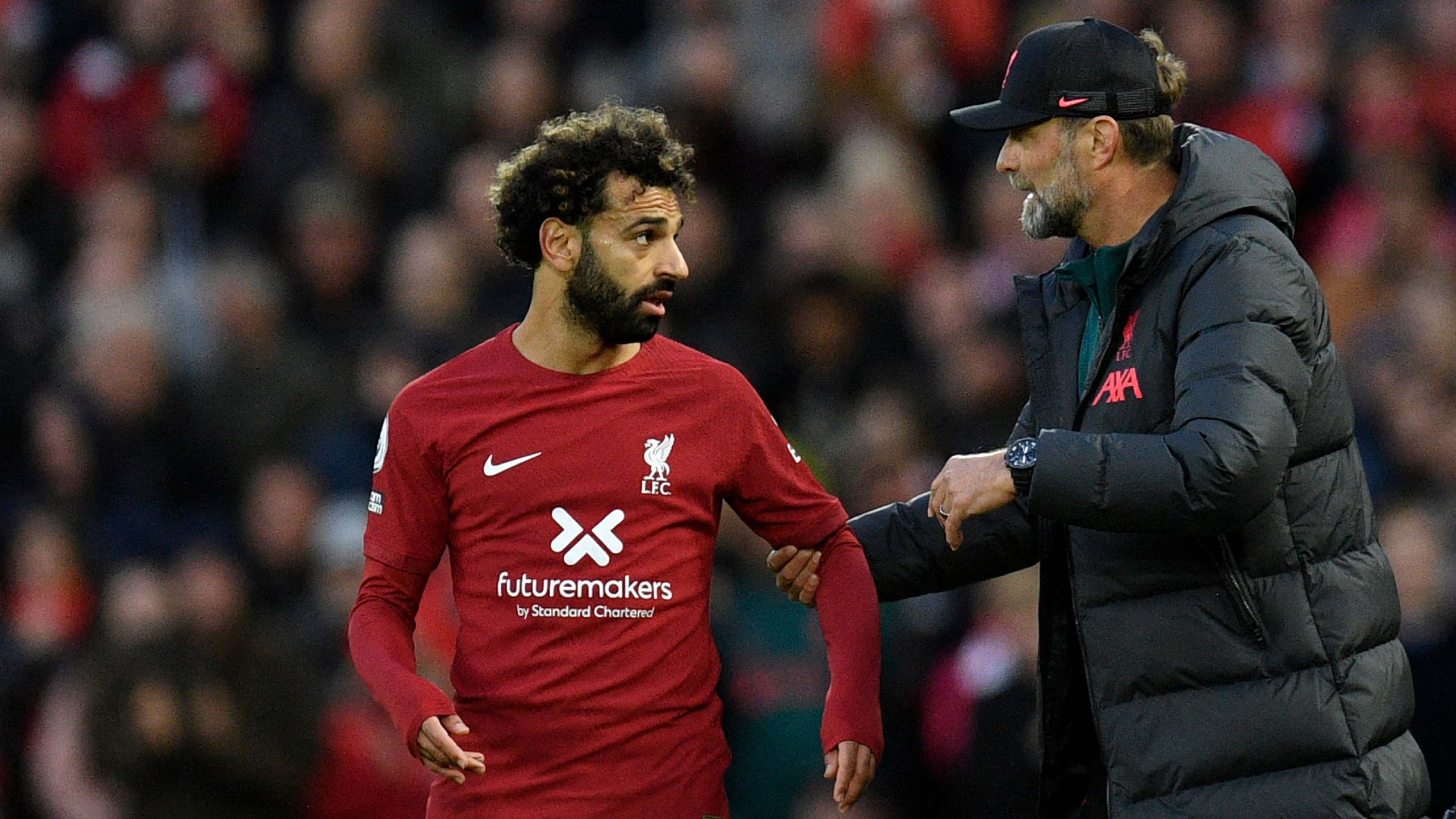 Liverpool manager Jurgen Klopp is full of praise for Mohamed Salah.