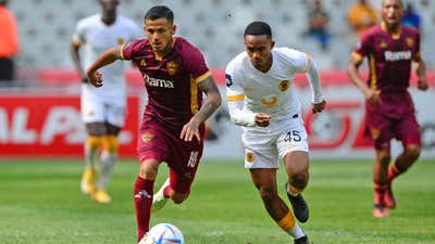Junior Mendieta, Stellenbosch FC & Njabulo Blom, Kaizer Chiefs, October 2022