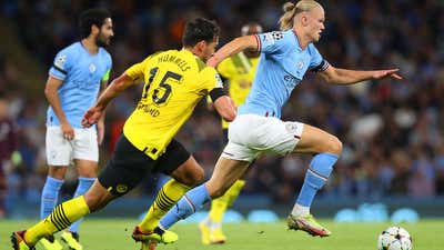 Erling Haaland Manchester City Dortmund 2022-23