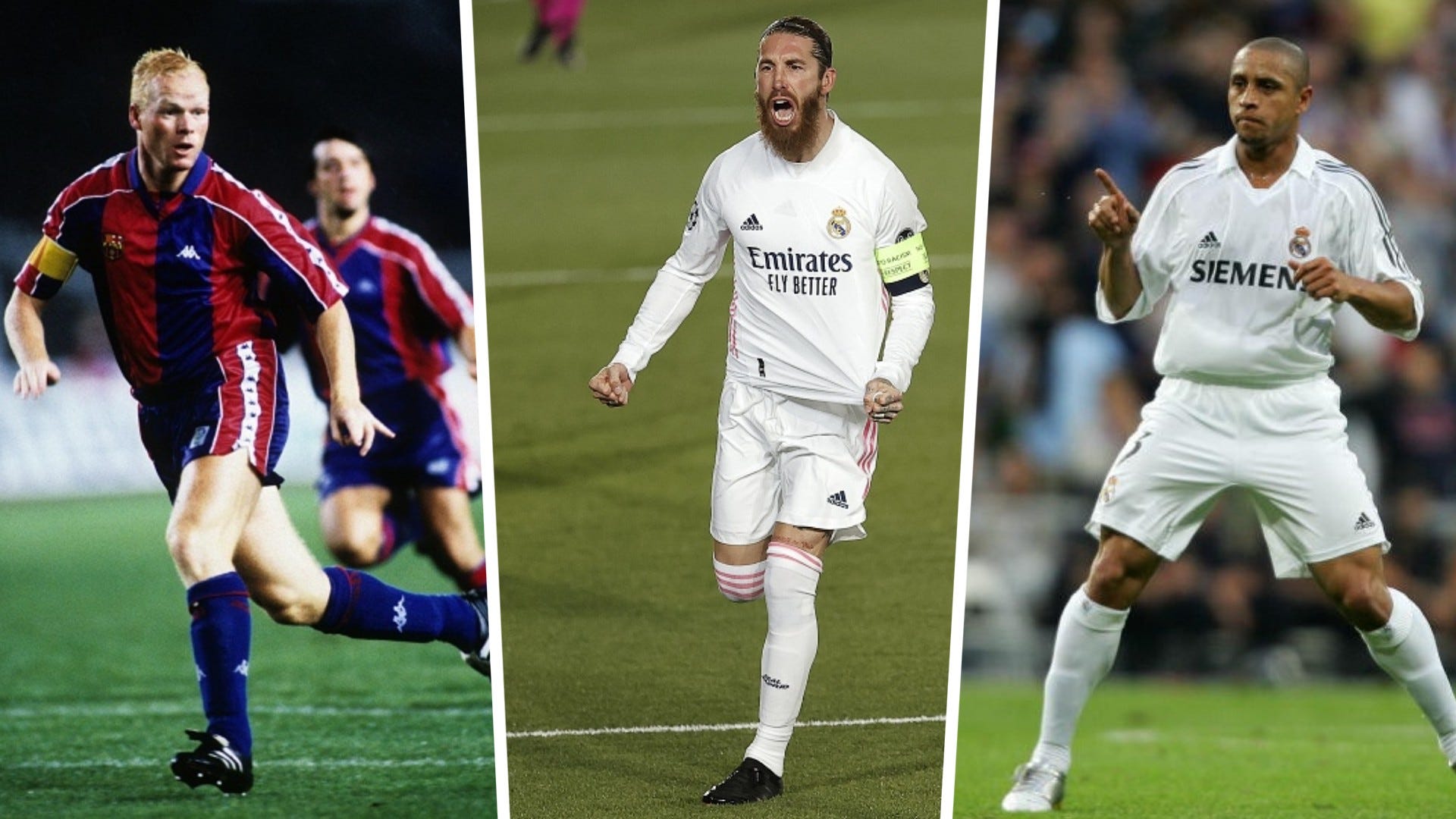Ronald Koeman, Sergio Ramos to Roberto Carlos - Which defender has scored the most in club football? | Goal.com India