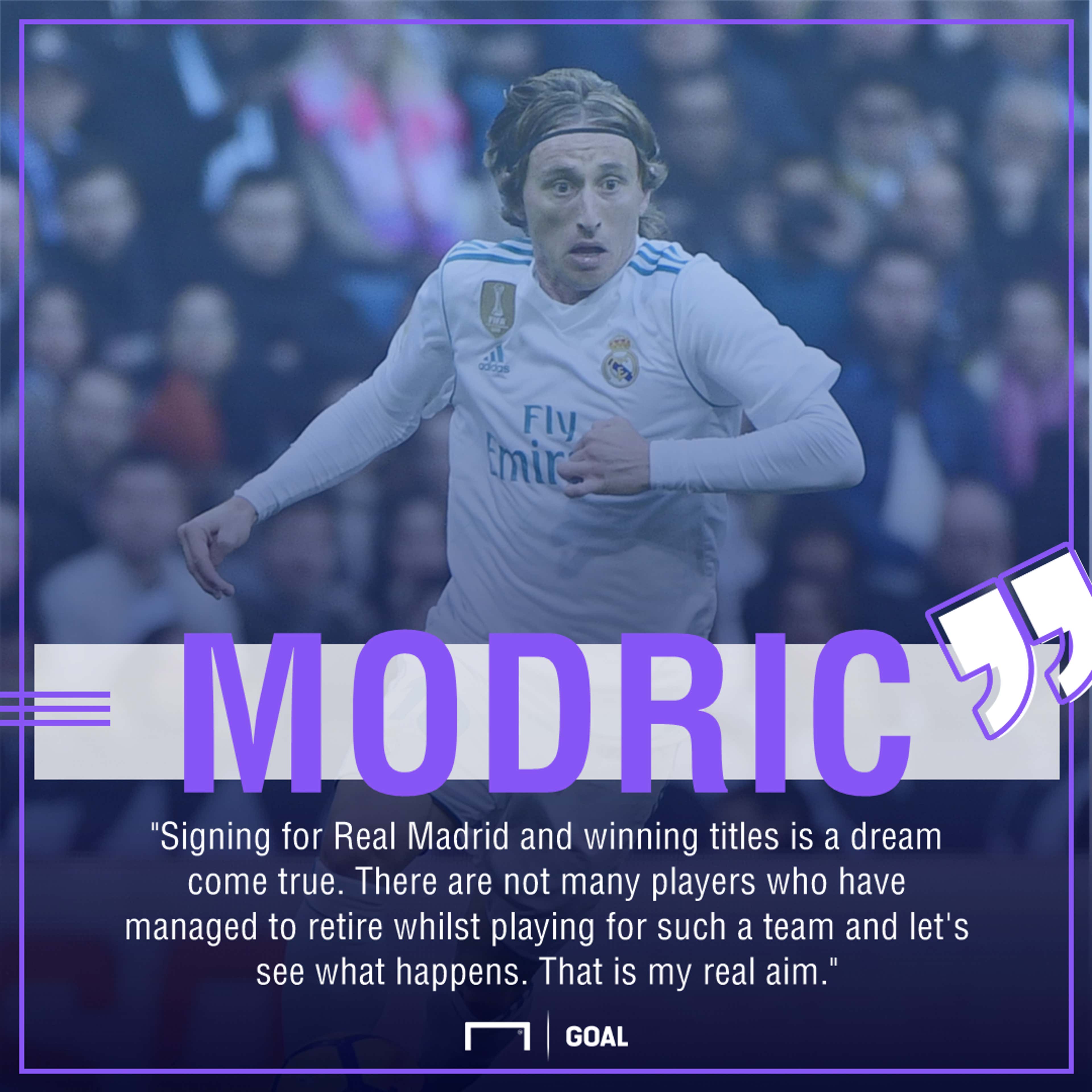 Luka Modric retire at Real Madrid