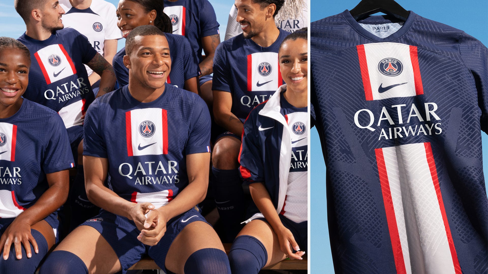 PSG new kit: What Messi & Mbappe will wear in 2022-23 as Ligue 1 champions  launch fresh new home shirt | Goal.com UK