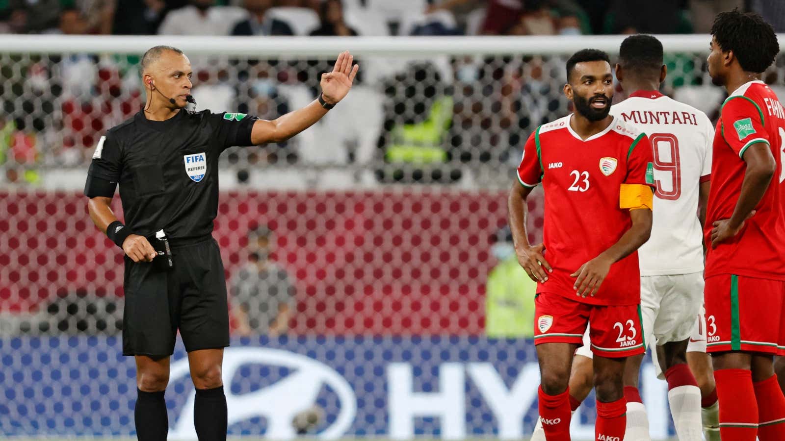Harib Al Saidi Oman Qatar Arab cup 03.12.2021
