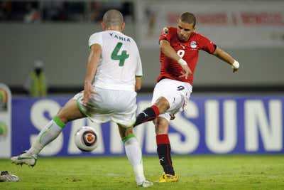 Egypt v Algeria 2010, Mohamed Zidan, Antar Yahia