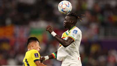 Pathe Ciss for Senegal against Ecuador. 