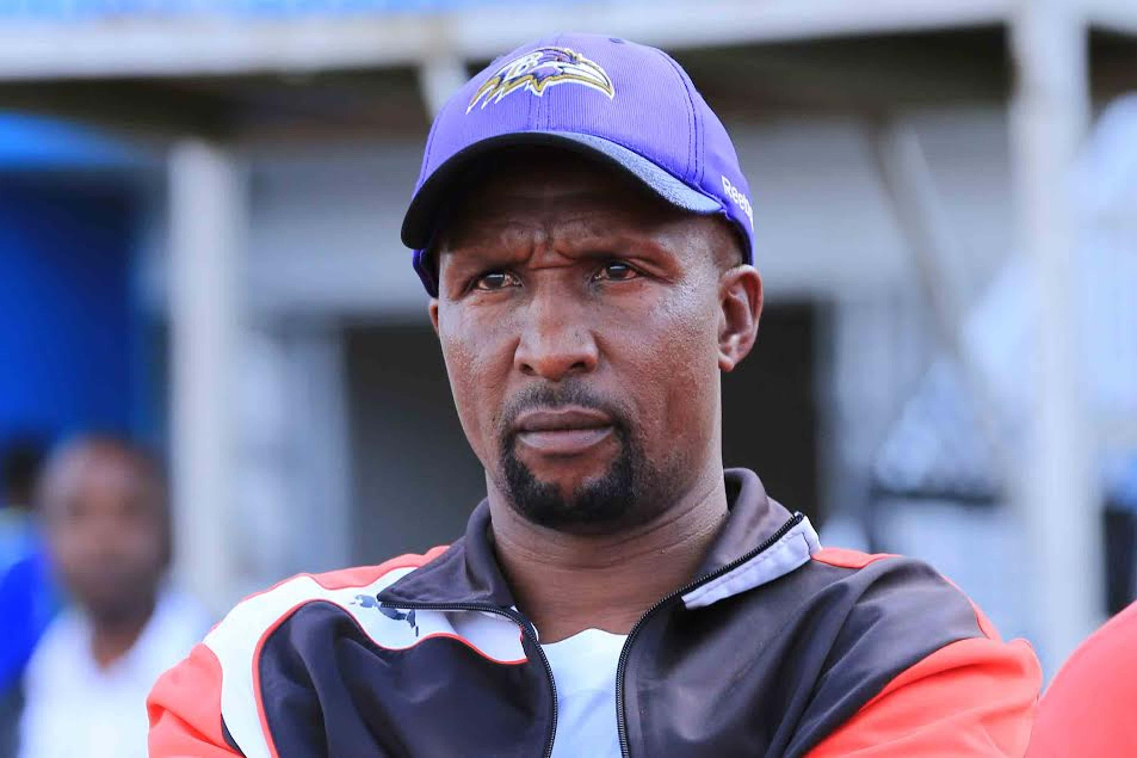 Ushuru FC coach Ken Kenyatta