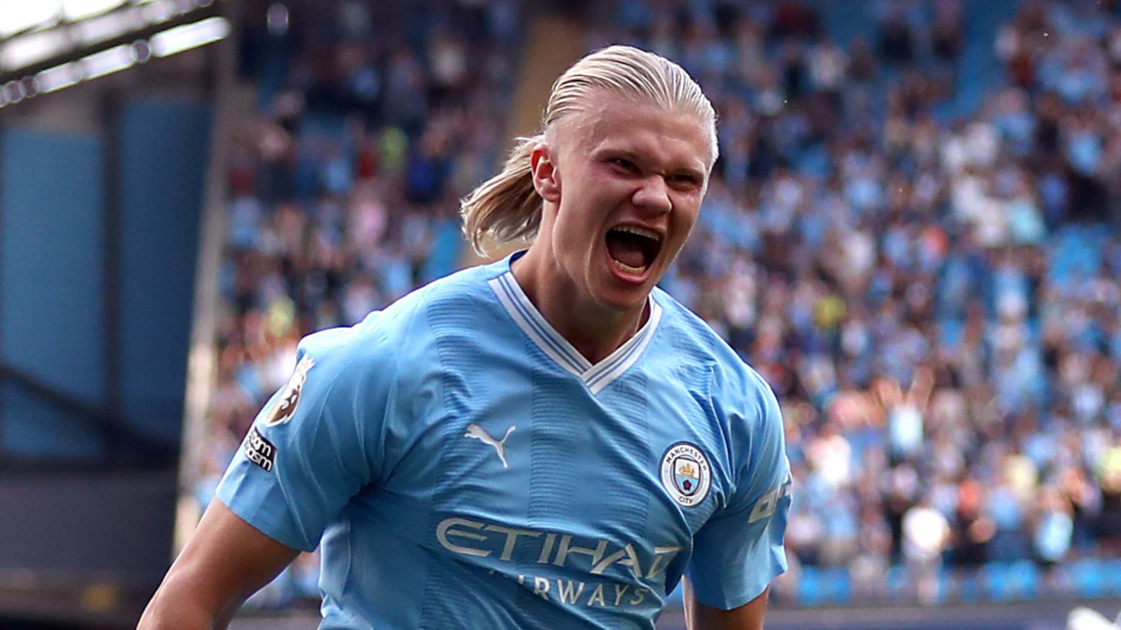 Man City player ratings vs Fulham: Erling Haaland is at it again! Norwegian  hits first hat-trick in six months thanks to heavenly partnership with  Julian Alvarez | Goal.com India