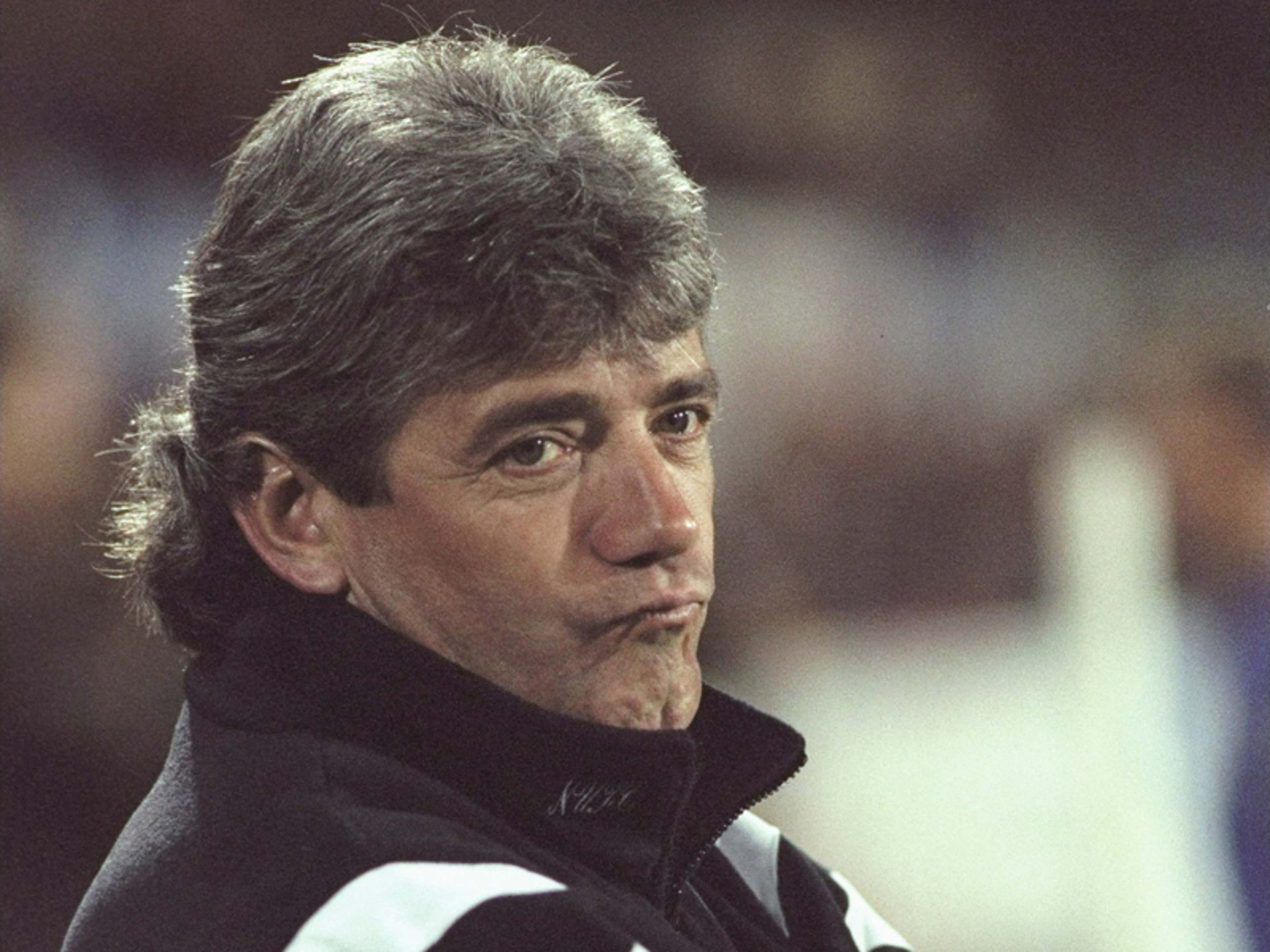 Kevin Keegan, manager of Newcastle