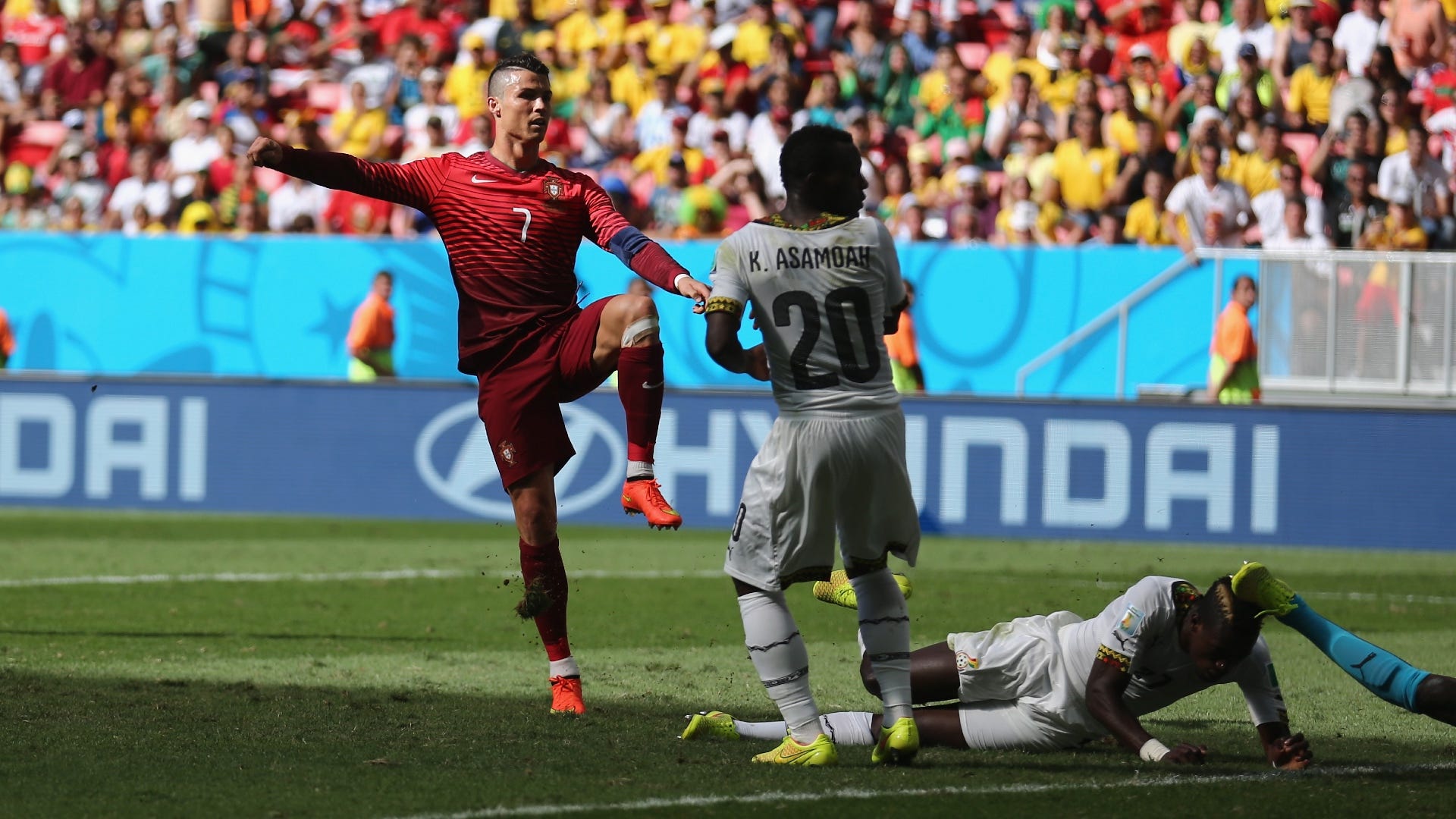 Cristiano Ronaldo Portugal-Ghana 2014 World Cup