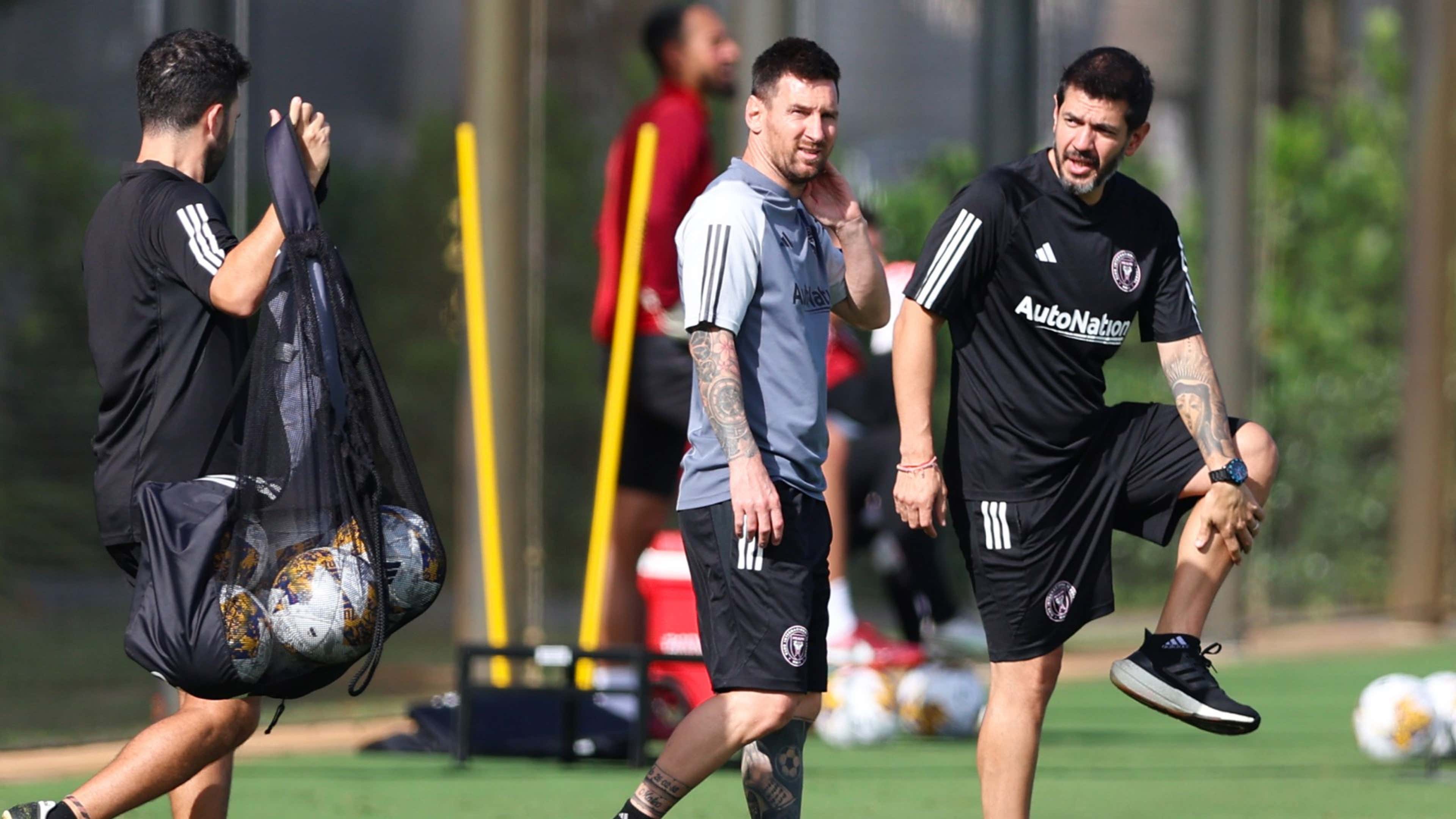 Messi Inter Miami training