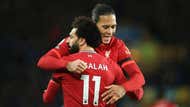Virgil van Dijk Mohamed Salah Liverpool 