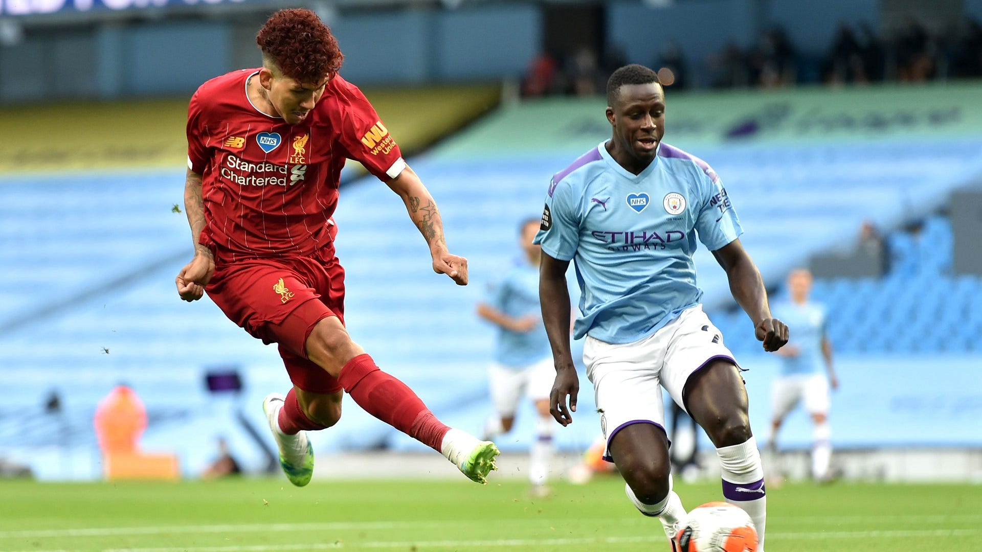 Roberto Firmino Manchester City vs Liverpool Premier League 2019-20