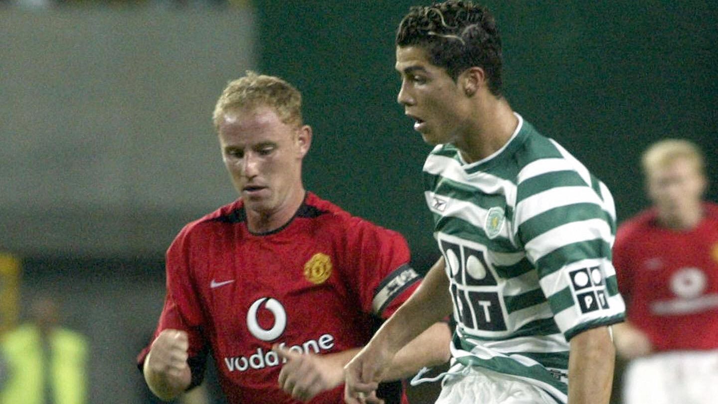 Cristiano Ronaldo Sporting Club Manchester United 2002