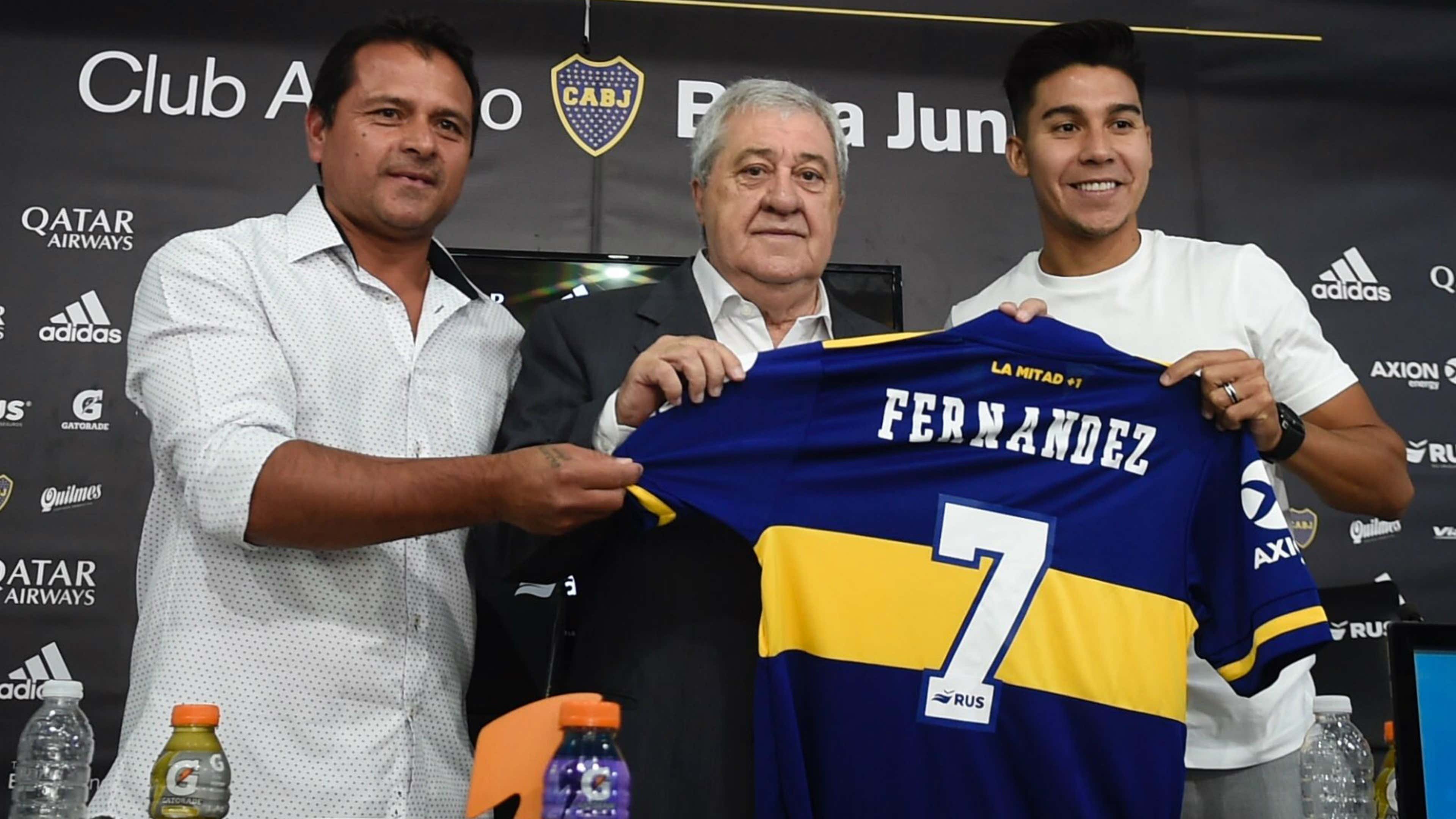 Delgado Ameal presentacion Pol Fernandez Boca Juniors 17012020