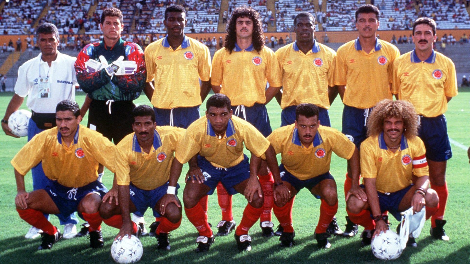 Colombia 1990s golden generation GFX