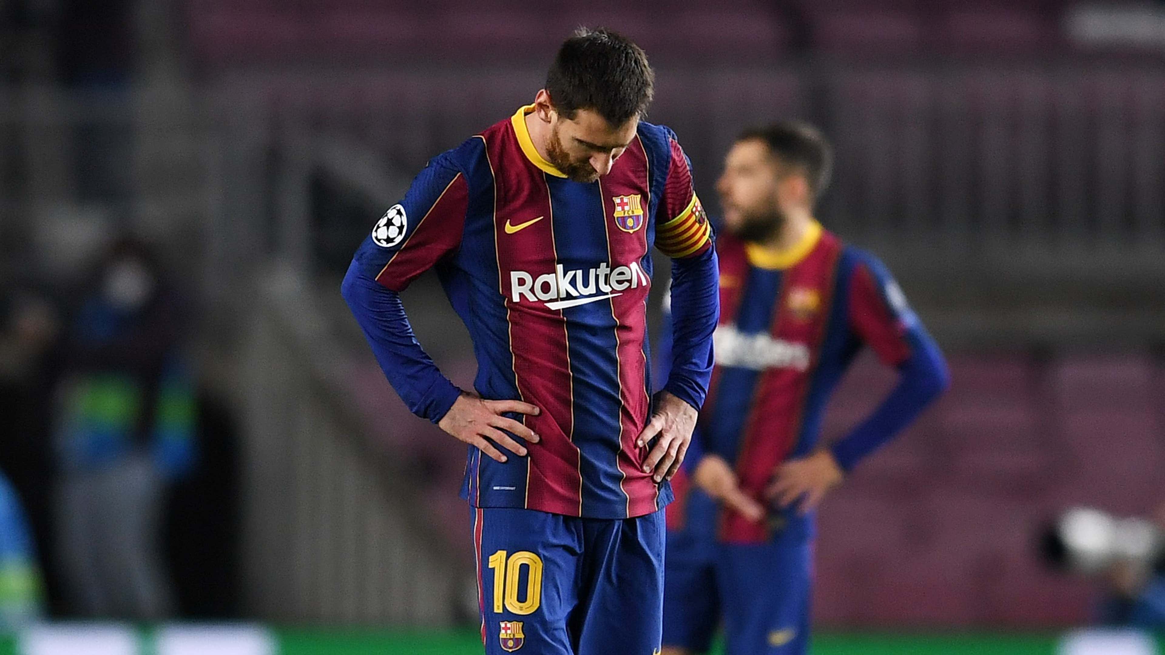 Lionel Messi Barcelona PSG 2021