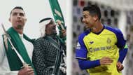 Cristiano Ronaldo Al Nassr Saudi founding day celebrations split