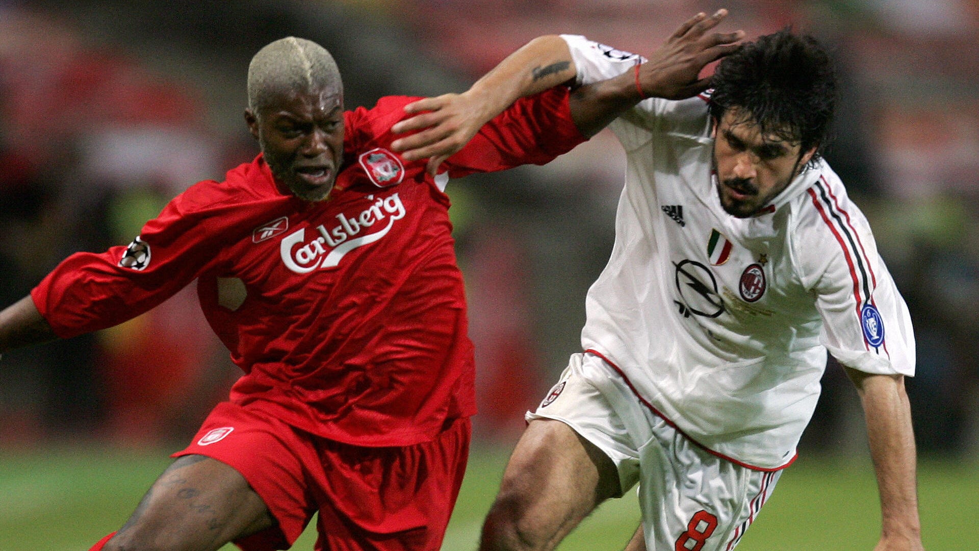 Gattuso AC Milan Liverpool 2005