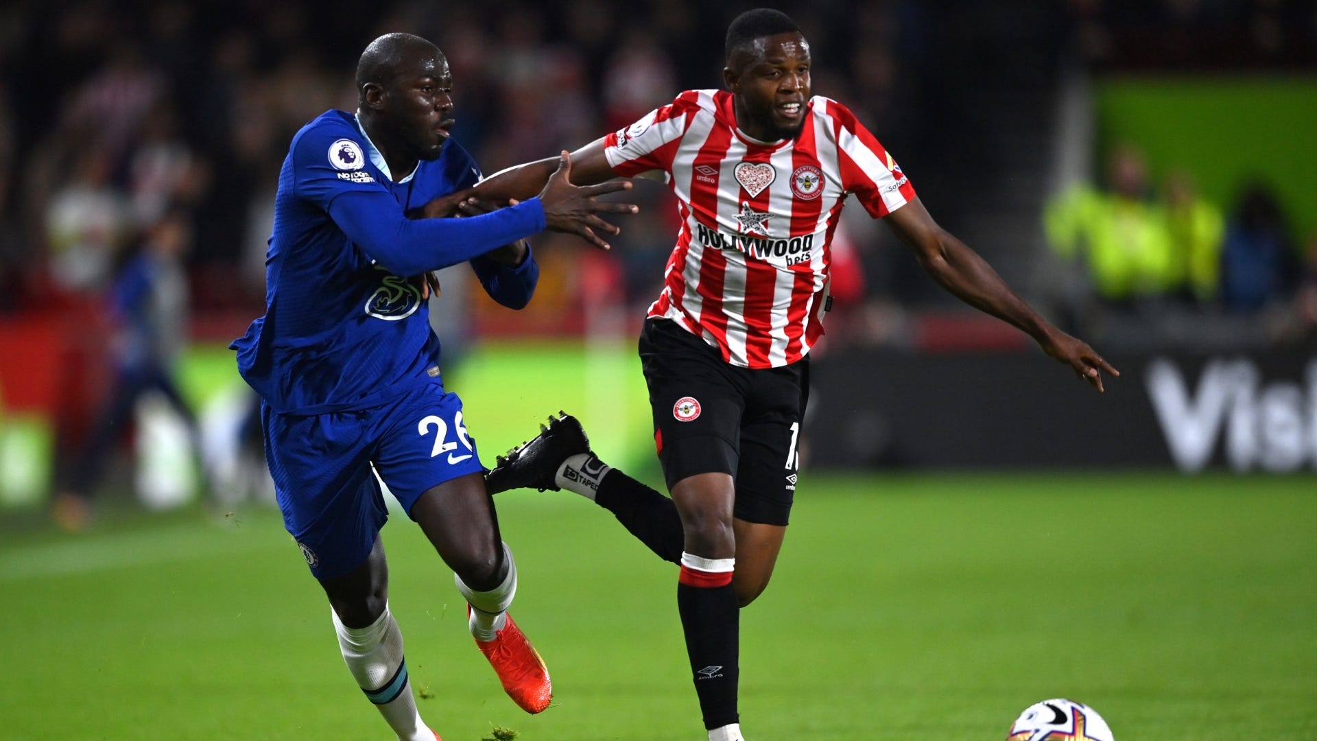Frank Onyeka, Kalidou Koulibaly - Brentford, Chelsea 2022-23