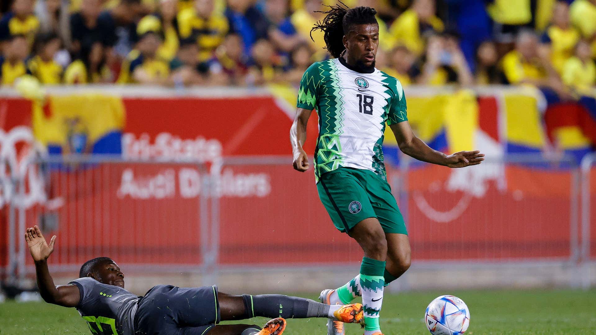 Alex Iwobi - Nigeria vs Ecuador