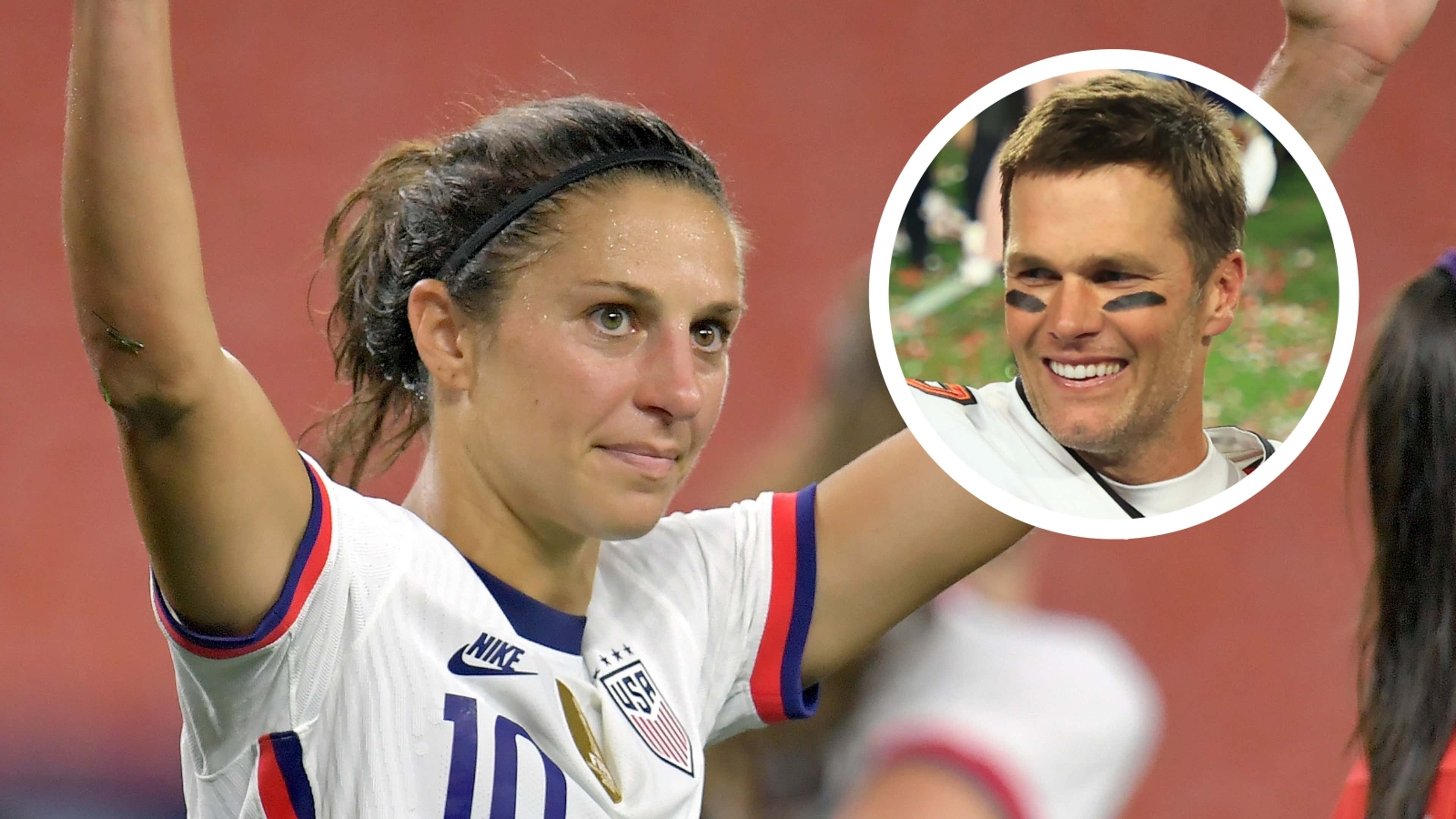 Carli Lloyd honored her husband in her last game for the national team